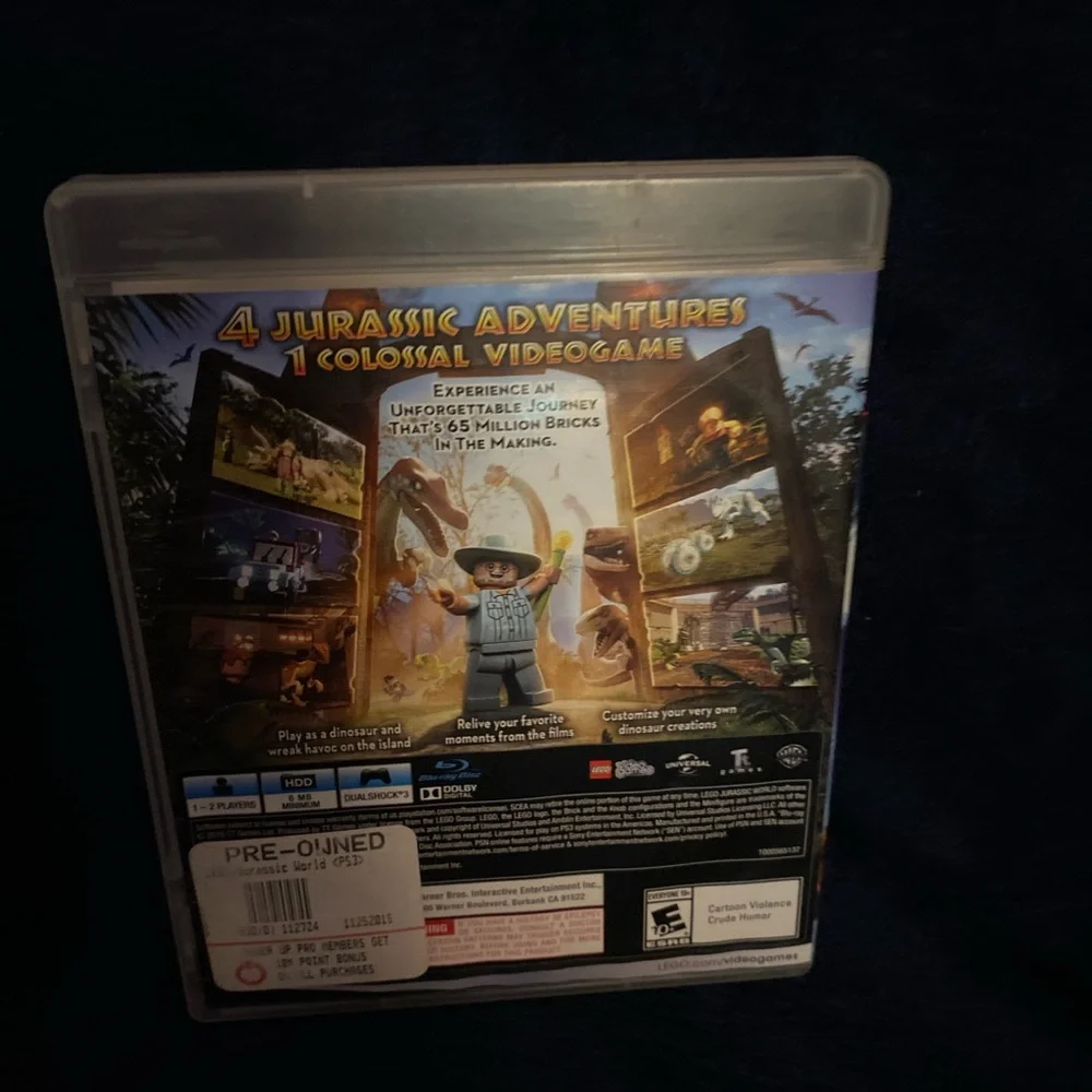 Sony PS3 Terraria Game Case – Blue Cover Art